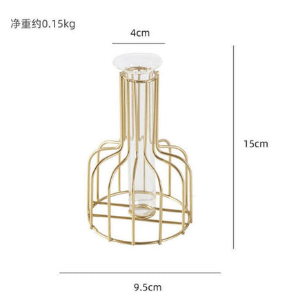 Nordic Iron Hydroponic Vase