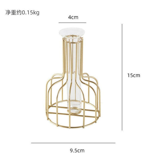Nordic Iron Hydroponic Vase